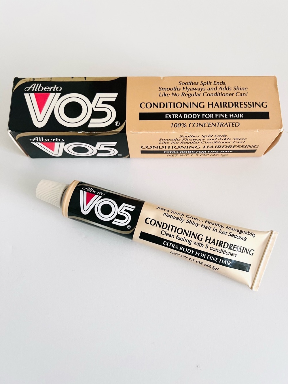 Vintage 1999 Alberto VO5 Conditioning Hairdressing - Extra Body (1.5 oz)